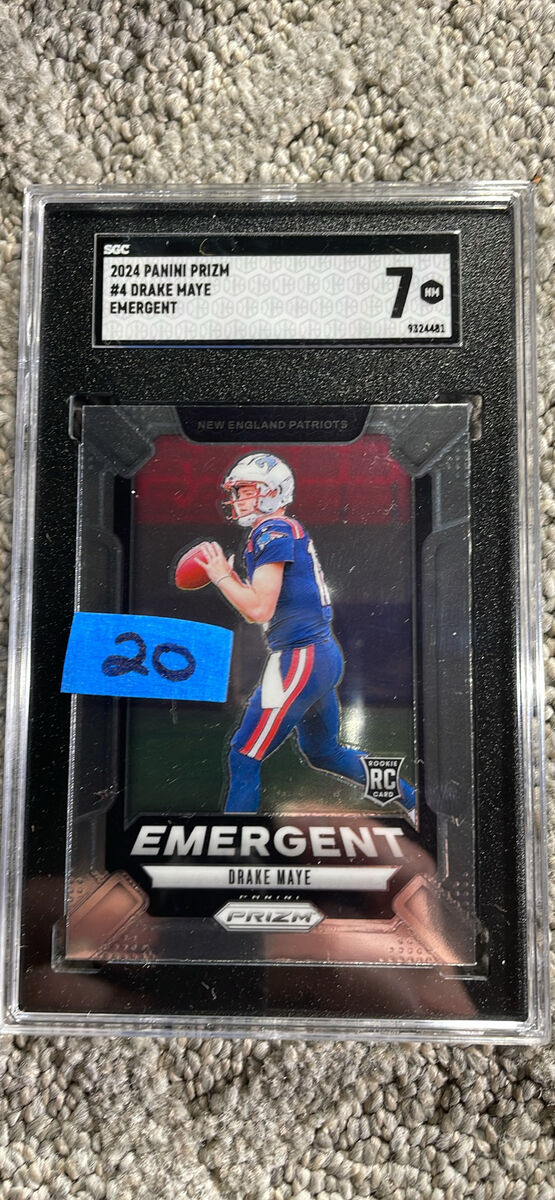 Drake Maye New England Patriots graded slabs