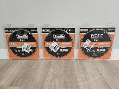 NEW !!! 14 in. Masonry Diamond Blade 3 available
