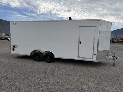 2026 ALCOM 8.5x20 XLT PRO Aluminum Enclosed Car Hauler
