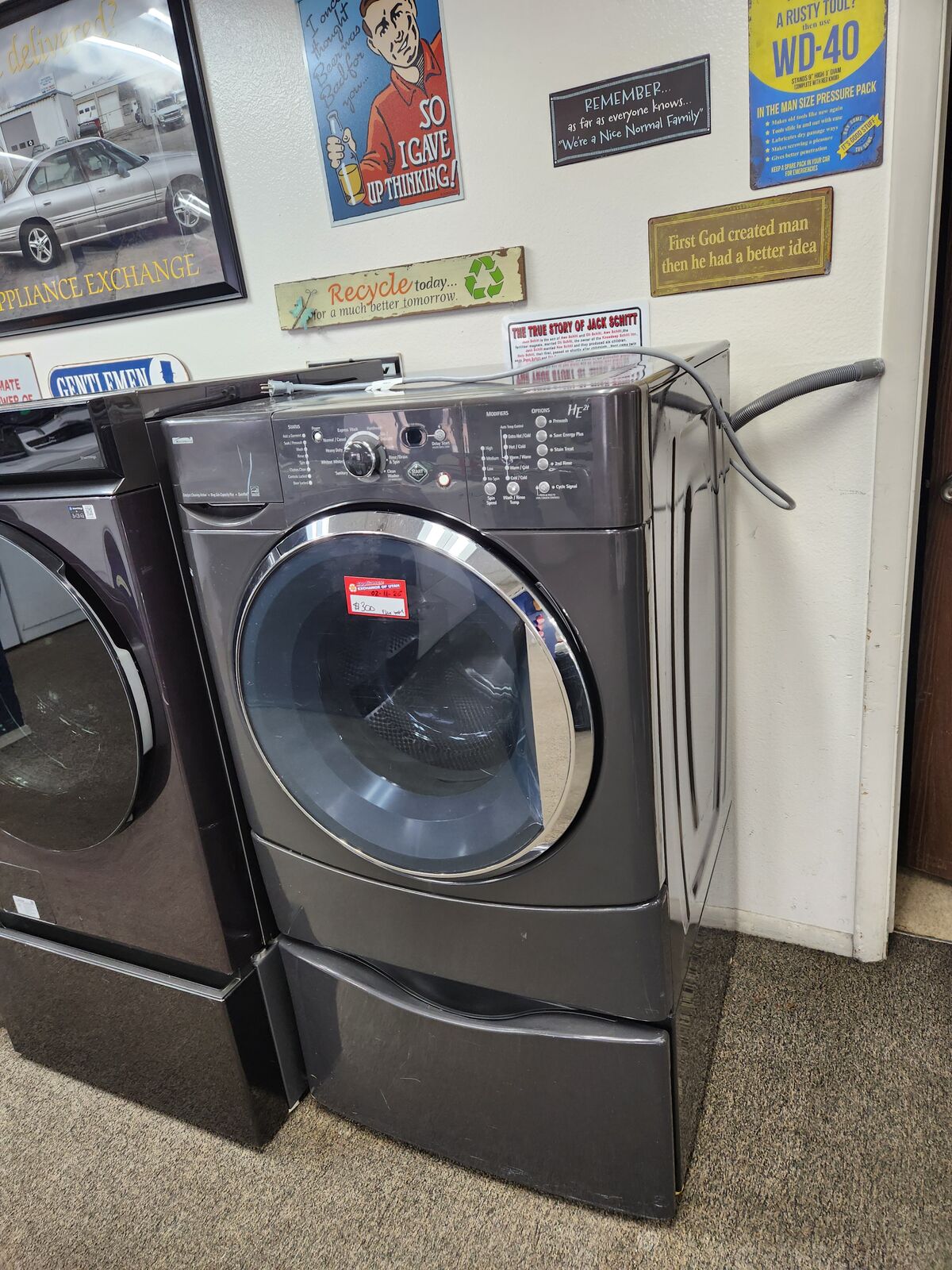GREAT KENMORE FRONTLOAD WASHER! W-WARRANTY