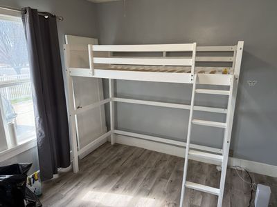 Twin Wood Loft Bed