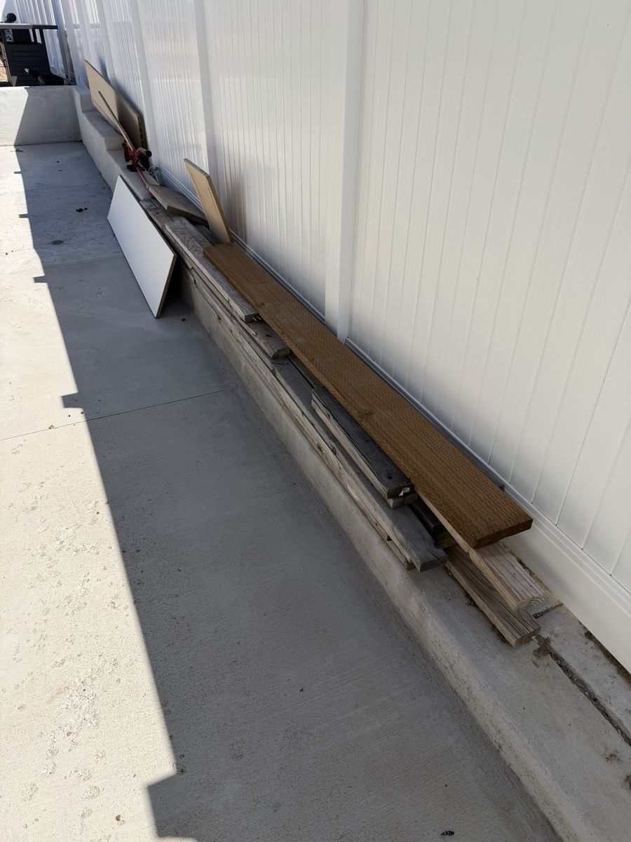 2x4’s and misc lumber