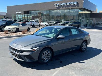 2026 Hyundai Elantra Hybrid Blue