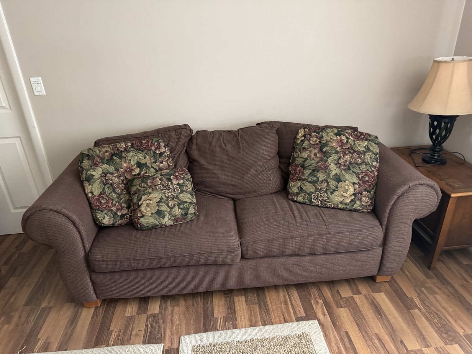 Couch and loveseat