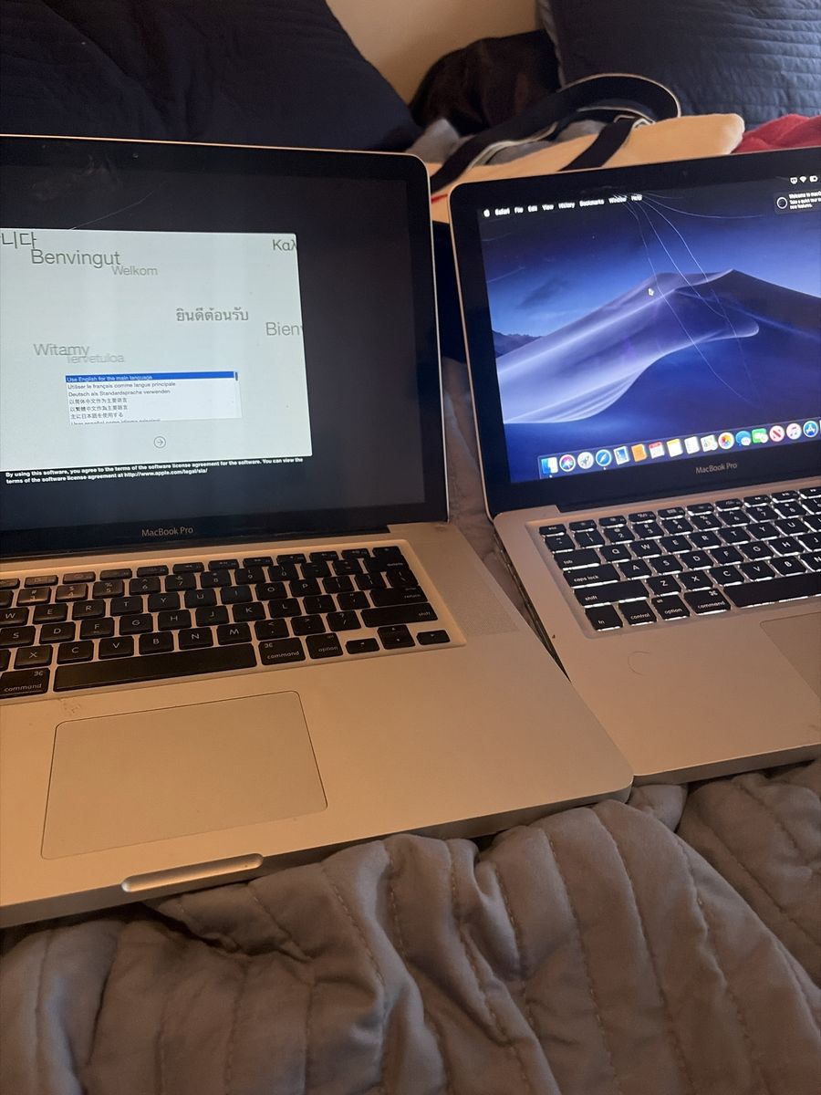 Apple MacBook Pro Laptops 300 for both