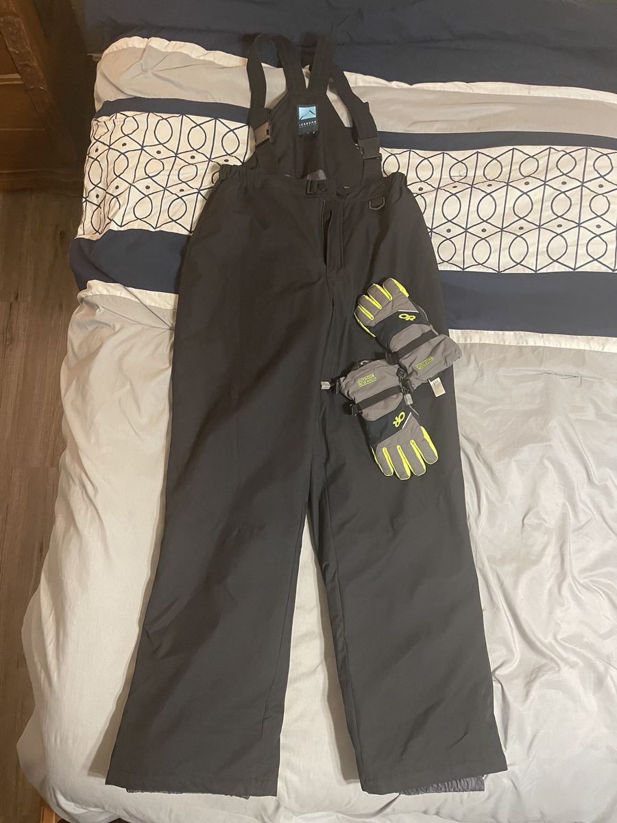 Snowpants And Gloves - Very Lightly Used