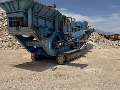 Terex Pegson 4242SR Heavy Duty Impact Crusher Industrial Rock Crushing Machine