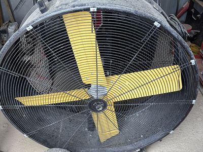 Three Industrial Portable Shop Fan - High Velocity Floor Fan