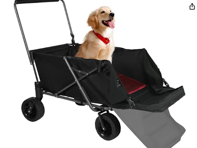 REDCAMP Folding Dog Wagon Cart