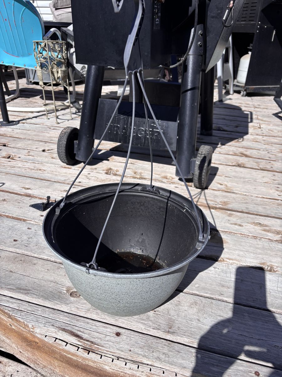 Large Hanging Basket Planter 16”