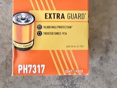 FRAM Extra Guard PH7317 Oil Filter - 10,000 Mile Protection, Good for All Oil Types