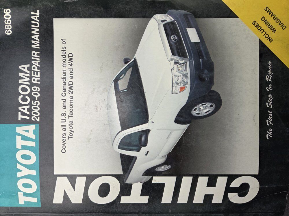 manual book 05-09 toyota tacoma