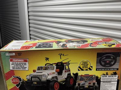 12V 1-Seater Rugged Kids Ride-On Jurassic Park NEW