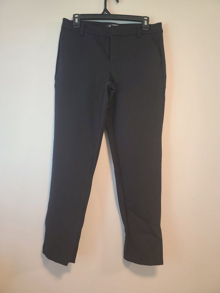 Black Womens Dress Pants Size 6/28