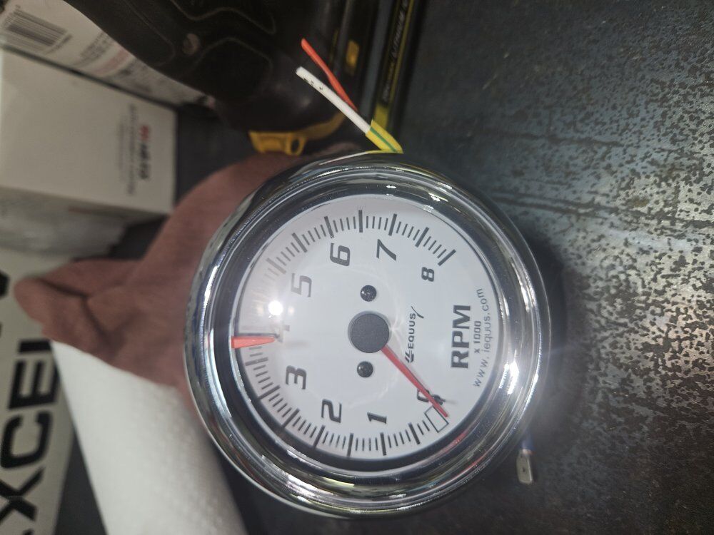 column mount tachometer 4,6,8 cylinder