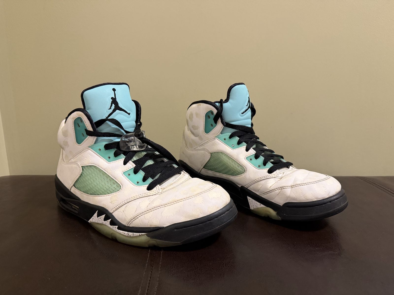 Nike Air Jordan 5 Retro Island Green Sneakers