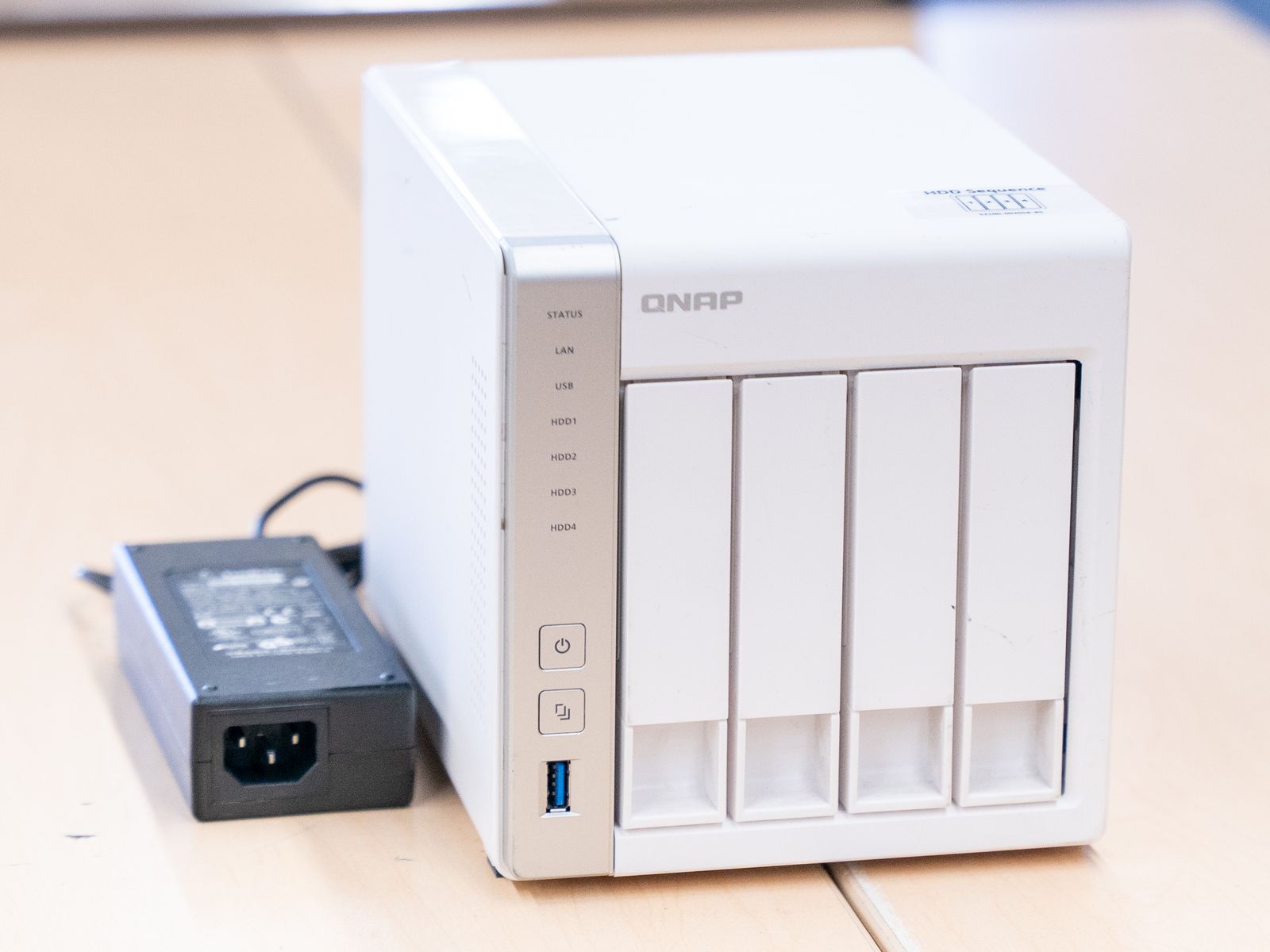 QNAP TS-431 Desktop NAS | 4x 3.5" HDD Bays, 2x Gigabit RJ-45 Ethernet Ports