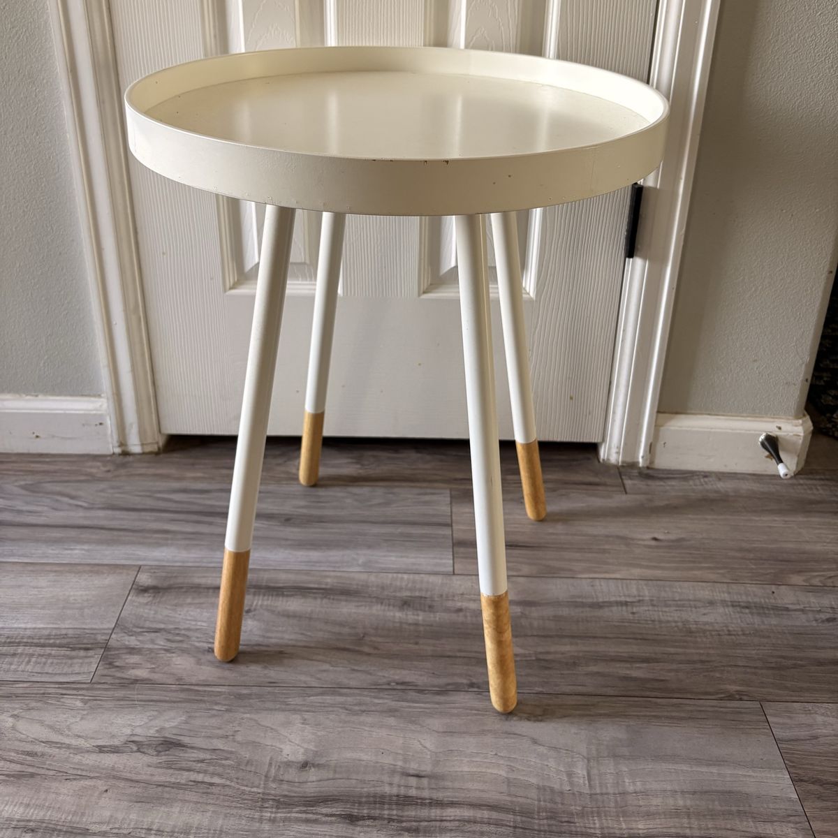 Cute White Side Table