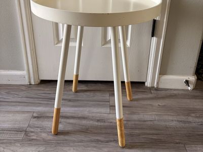Cute White Side Table