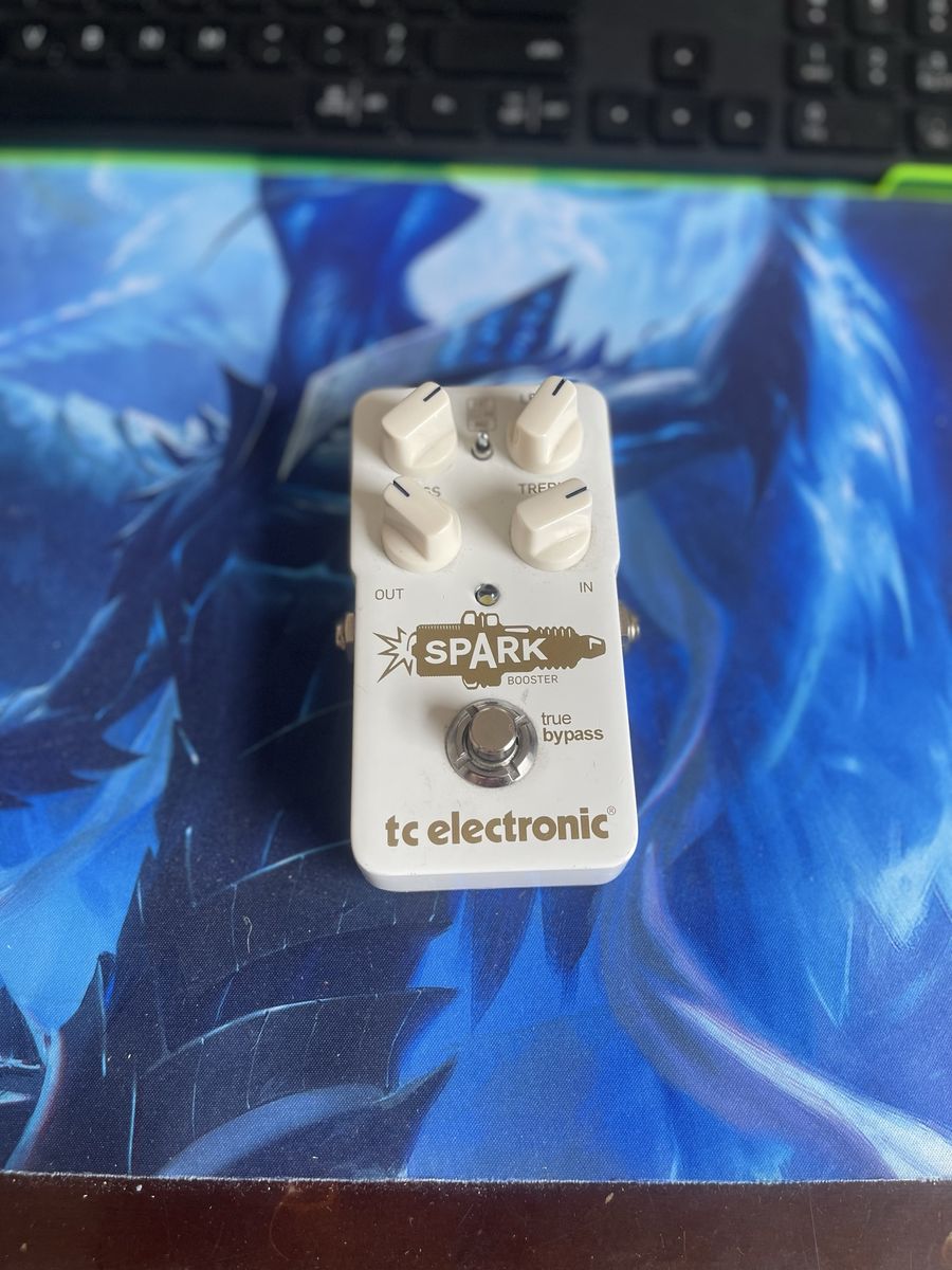 TC Electronic Spark Mini Booster Guitar Pedal - True Bypass, Compact Boost