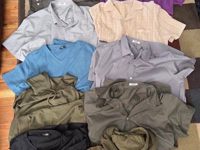 10 mens Coofandy brand shirts and hoodies