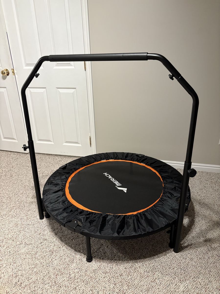 Like new rebounder exercise trampoline