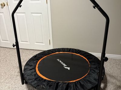 Like new rebounder exercise trampoline