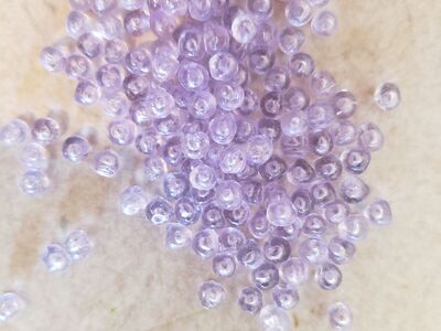 Arts & Crafts plastic poly pellet seed beads, weighted bedding, bean bags, faux stained glass