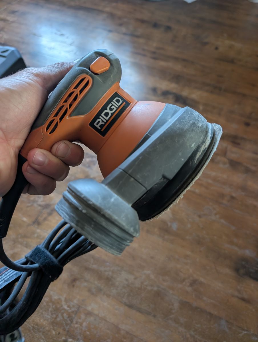 Ridgid orbital sander
