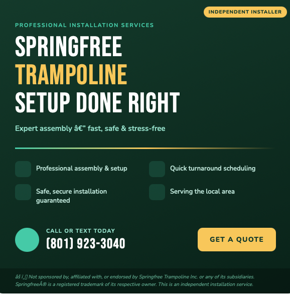 Springfree Trampoline Service