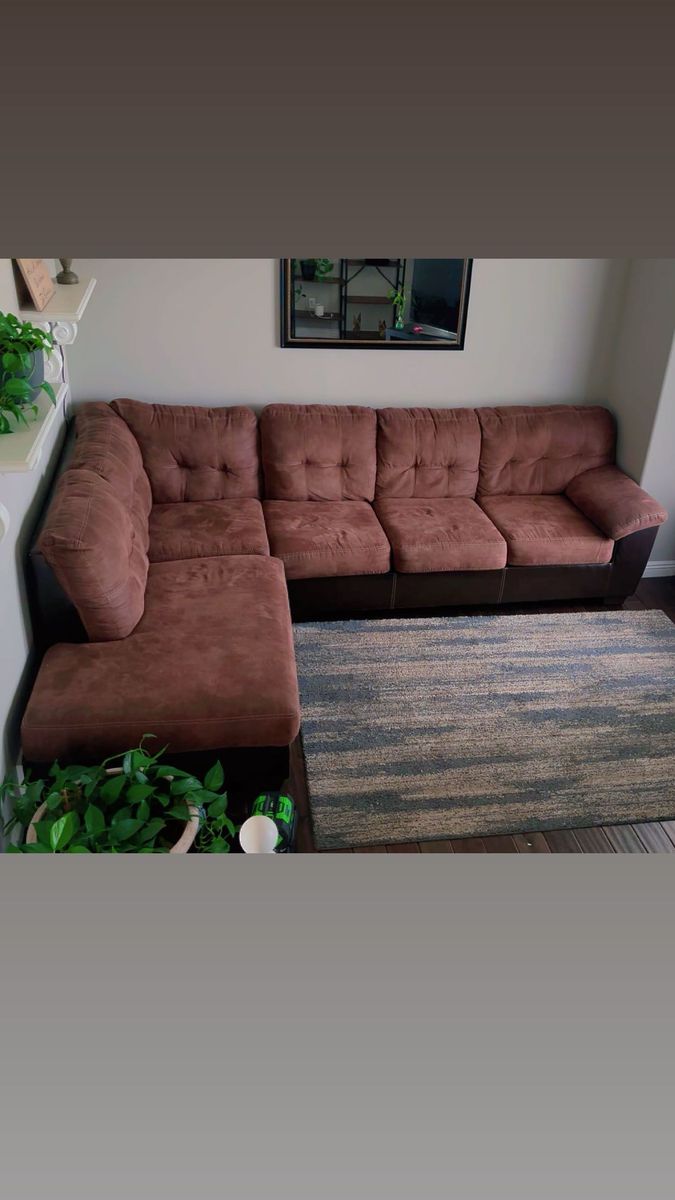 Microfiber Sectional