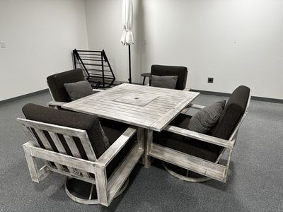 The Frisco 5-piece Fire Pit set