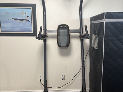 Pull up station and dip bars