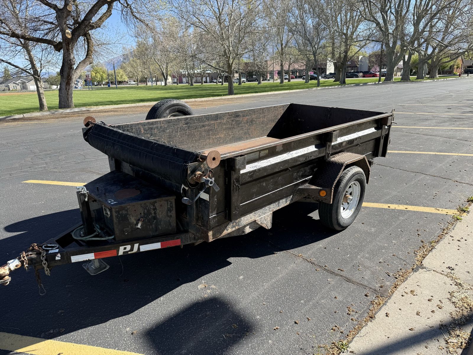 2015 5x10 Pj Dump Trailer