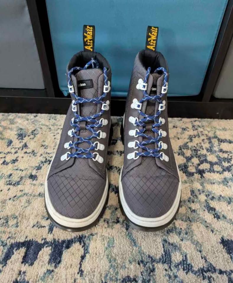 Dr marten gunmetal combs women size 8