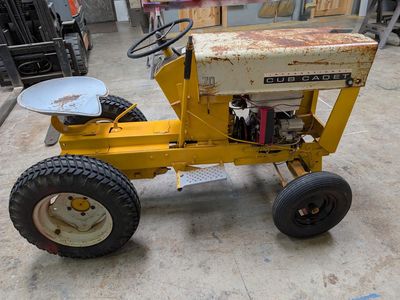 Vintage International Cub Cadet 70 Garden Tractor – New Engine – $595
