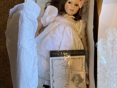 Pauline's Limited Edition "Little Trudy" Porcelain Doll - #6708, Vintage Collectible in Original Box