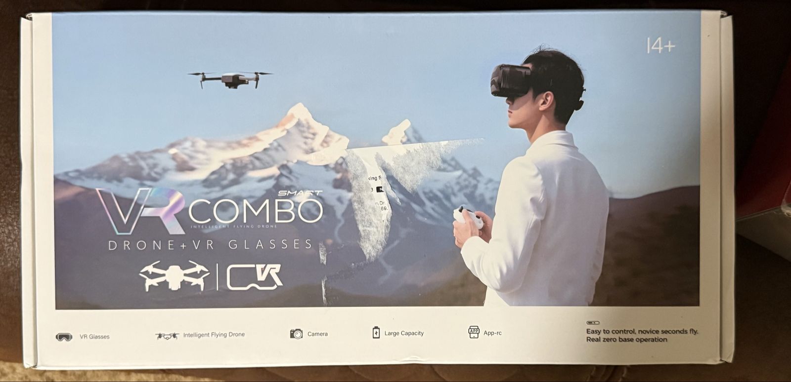 Smart VR Combo Intelligent Flying Drone + VR Glasses