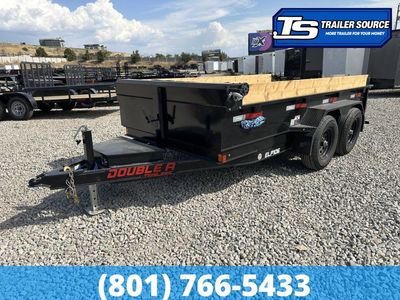 6x12 Double A Excel Series ELP Dump Trailer - 20" Sides - 11.5K GVWR Stabilizer Jacks