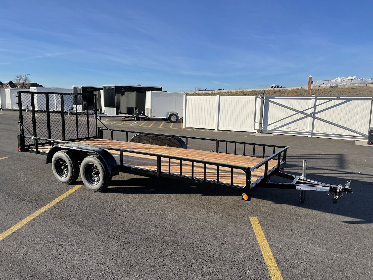 2025 Echo Echo Advantage 7x17 Tandem Axle w/ Side Ramps