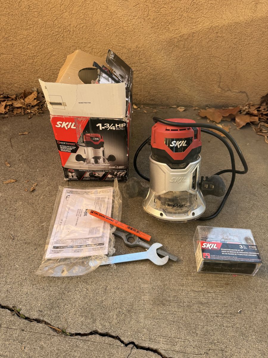 SKIL MODEL #1817 1-3/4 HP