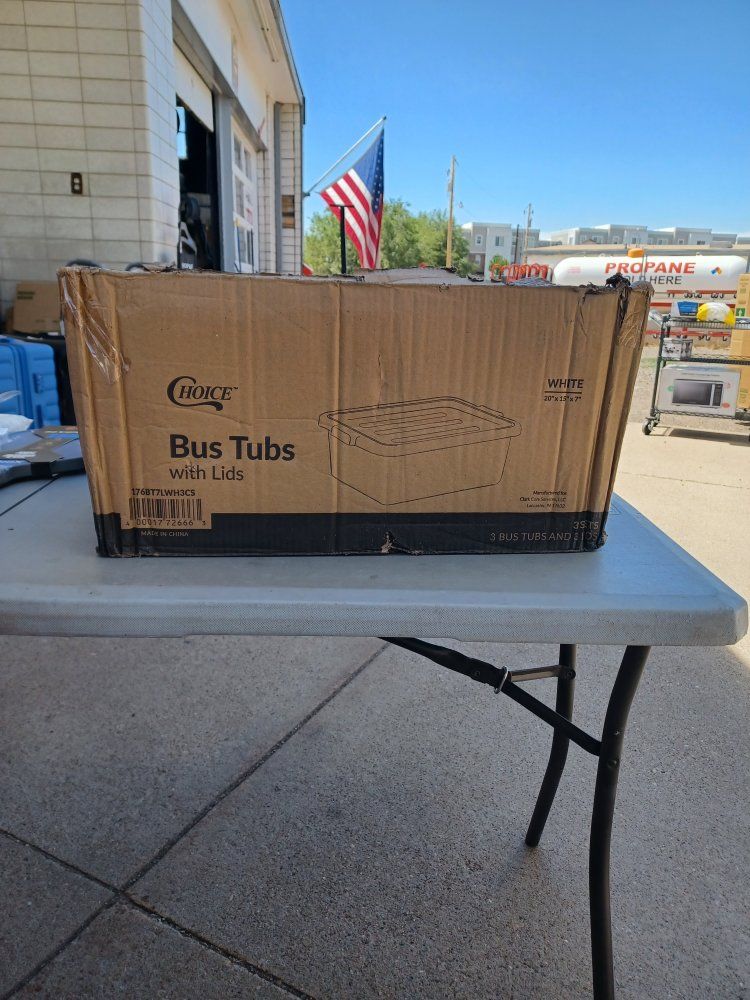 choice bus tubs with lids