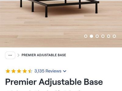 Adjustable bed frame
