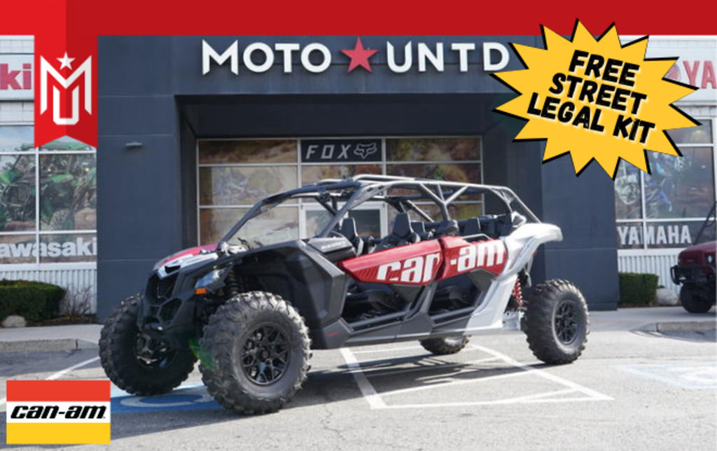 2025 Can-Am® Maverick X3 Max RS Turbo RR Fiery Red & Hyper Silver