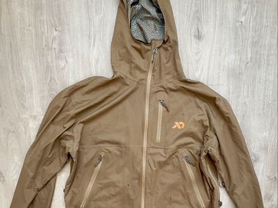 First Lite Stormlight Waterproof Hunting Rain Jacket - Men’s Large
