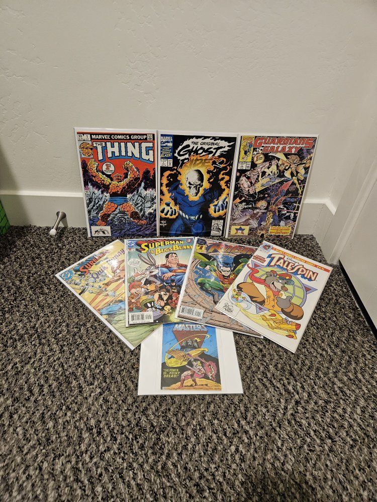 Comic Book Lot (1st Issues, Marvel, Superman, Star Wars, MOTU)