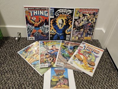 Comic Book Lot (1st Issues, Marvel, Superman, Star Wars, MOTU)