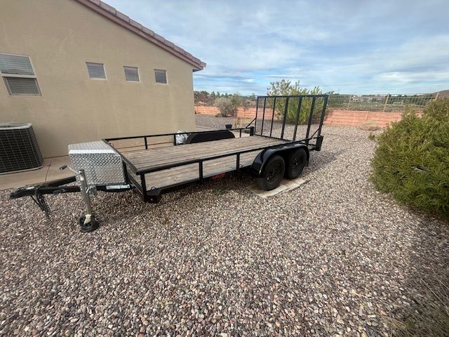 2023 Echo 7X14 Tandem Axle Utility Trailer