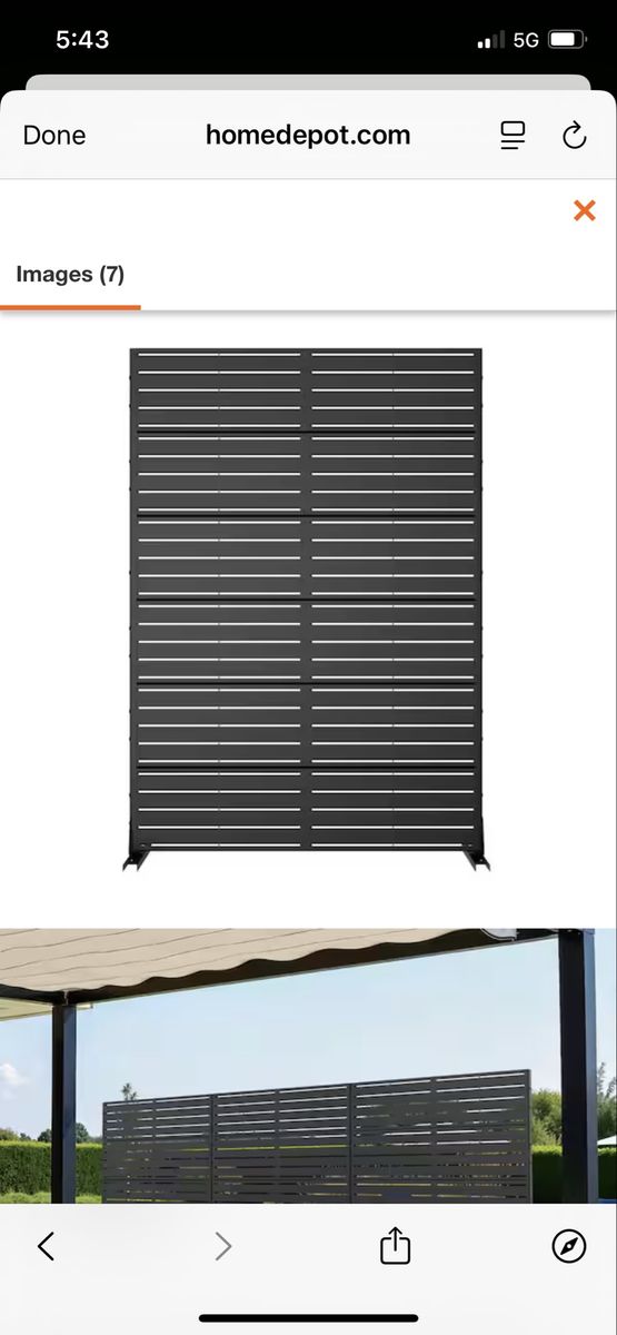 Privacy Screen Fence Panel