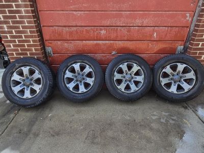 Set of 4 Original Ford F150 Wheels with Michelin Tires
